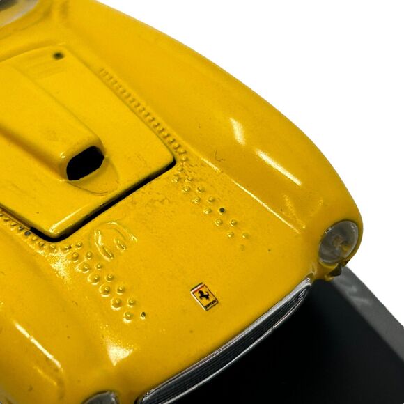 1954 Ferrari 375 Plus Le Mans Diecast Car Top Model Yellow Made In Italy 1/43 - Picture 7 of 13